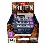 Wild Protein Chocolate Bitter Vegana 16 Unidades