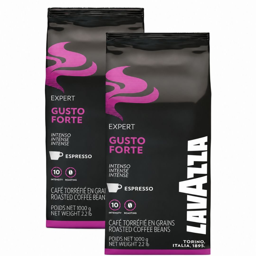 Fotos Web 2024 (1080 x 1080 px) (4) Pack Café En Grano Lavazza Gusto Forte 2 X 1 Kg - Imagen 1
